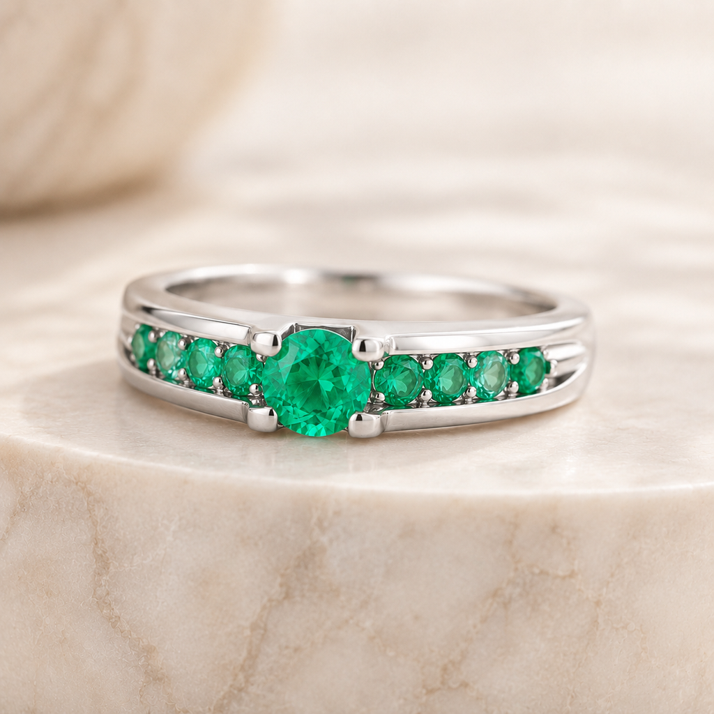 Anillo Eterna Esmeralda