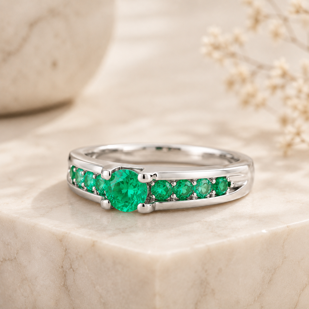 Anillo Eterna Esmeralda