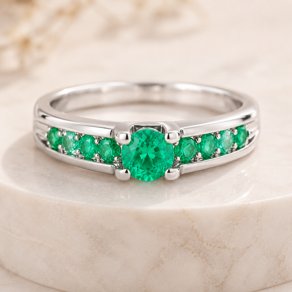Anillo Eterna Esmeralda